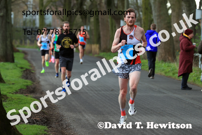 Senior Mens 12 Stage Road Relay, 2026 Northern Mens 12 and Womens 6 Stage Road Relays and Young Athletes 5k, Sheepmount Stadium, Carlisle. Photo: David T. Hewitson/Sports for All Pics